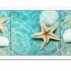 Экран под ванну 1,48м АРТ "Ультра легкий" Солнечный пляж