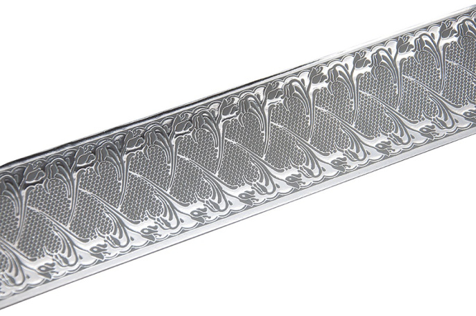 Бленда Прованс Графитовый шелк 70мм 25м Магазины