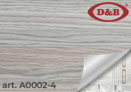 Самоклеящая пленка D&B А0002-4 0,45*8м Дерево серебристо-бежевое