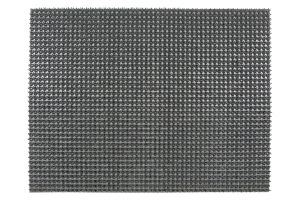 75-197 Коврик-щетинка 45*60 см Серый металлик 