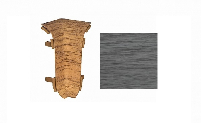 136 Угол внутренний Rico Leo Дуб грац (2шт) 25уп