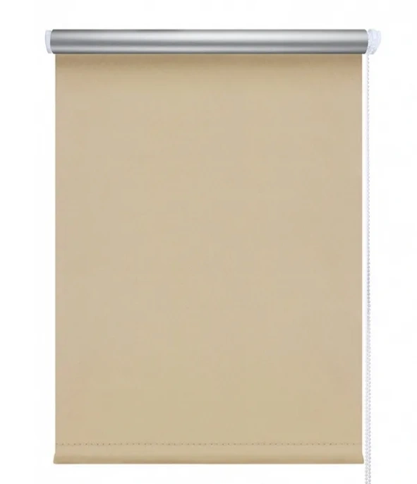 Мини Ролета Блэкаут Сильвер 57*175 см  цвет Бежевый