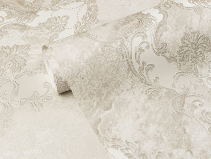 70641-22 Обои Аспект 1,06х10м (6) бежевые, рис, компаньон 70642-22