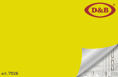 Самоклеящая пленка D&B 7026  0,45*8м Светло-желтая