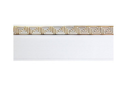 Бленда Греция Белый глянец 50мм 30м 