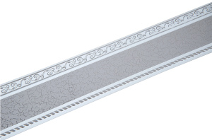 Бленда Есенин цвет Серебро/Элегант ширина  7 см   (25м)