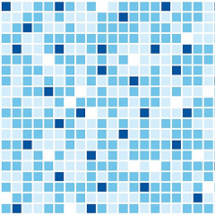 ЛП Мозаика синяя  листовая панель 955*480 мм 10 GRACE