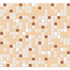 ЛП Мозаика коричневая  листовая панель 955*480 мм 10 GRACE