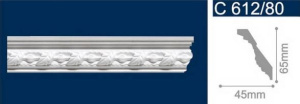 С612/80 Плинтус Солид потолочный резной 45х65 2м (28) В