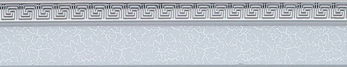 Бленда Греция ДДА  цвет Серебро  ширина 5 см   30м 