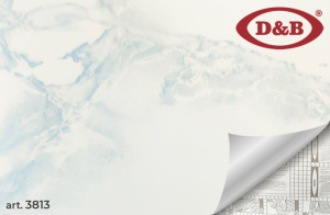 Самоклеящая пленка D&B 3813 0,675*8м Мрамор светло-голубой
