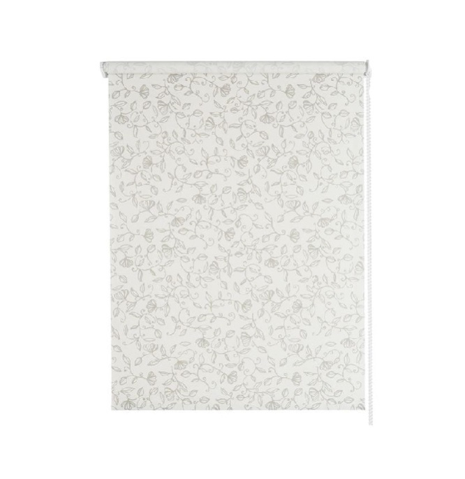 Мини Ролета Леона 80,5*175 см  цвет Серебро