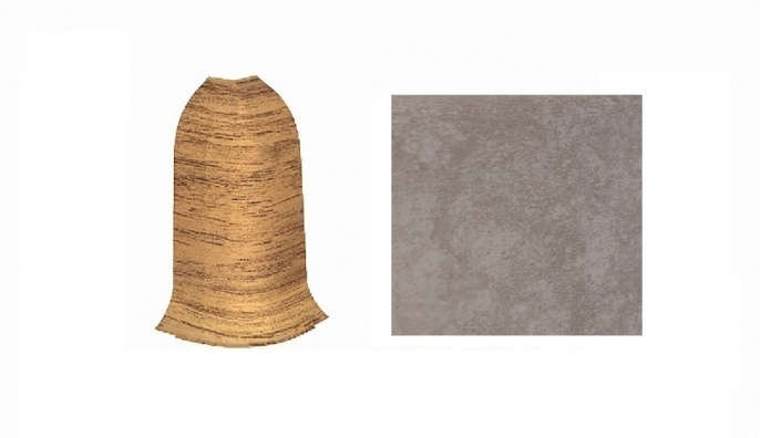 10 Угол наружный Qvant Дуб Бастион (2шт) 20уп