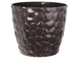 Кашпо №1 (1,6л) Камешки шоколад