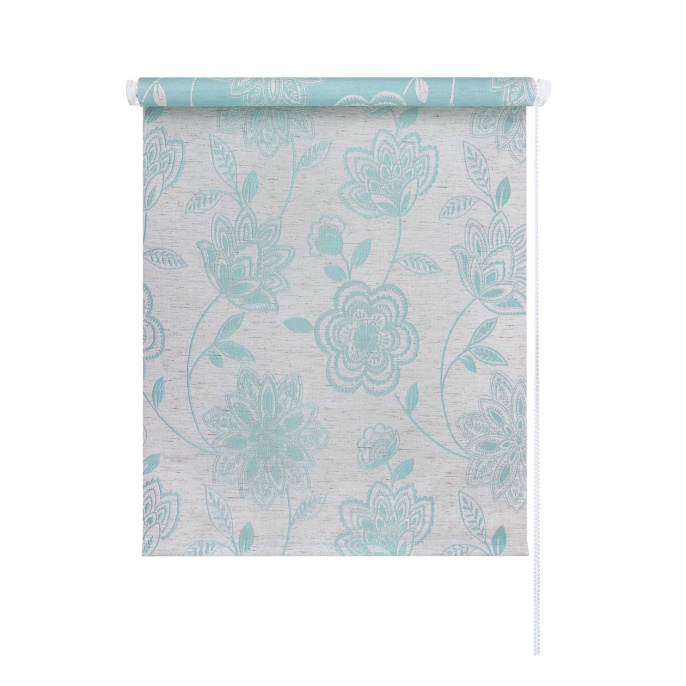 Мини Ролета Флоренс 42,5*175 см  цвет Мятный лён