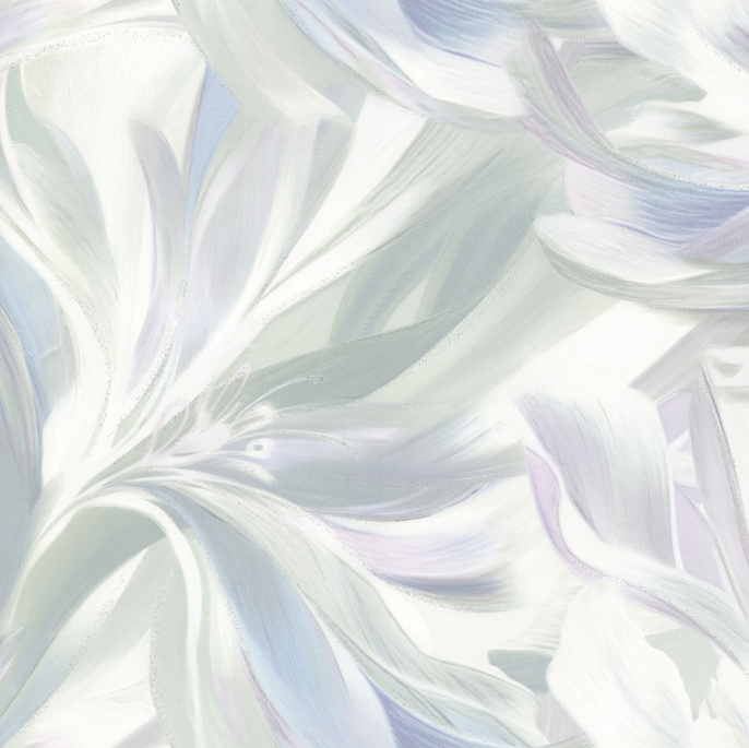 70608-76 Обои Аспект 1,06х10м (6) салатовые, цветы, компаньон 70609-76