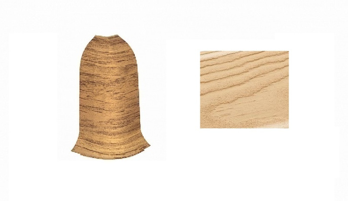 148 Угол наружный Rico Leo Дуб петровский (2шт) 25уп