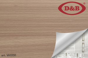 Самоклеящая пленка D&B 0191W 0,90*8м Дерево светлое