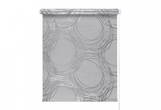 Мини Ролета Галактика 98*175 см  цвет Серый