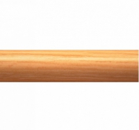 Уголок полукругл. 3/4 ПВХ 19х19 Вишня 2,75м (20)