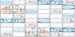 ЛП Галька плитка Листовая панель (10шт)