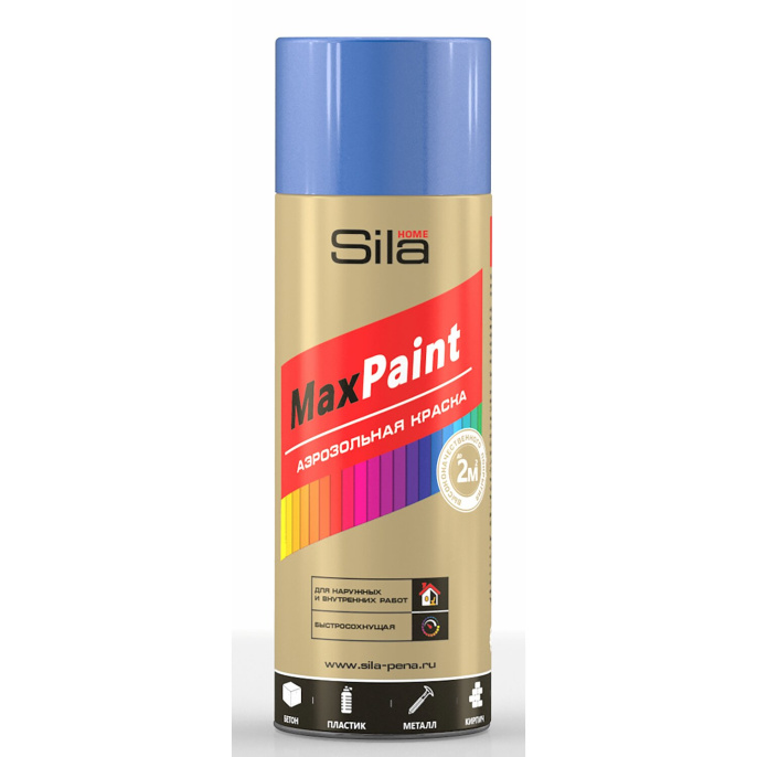 5012 Краска аэрозол. Голубая 520мл  (12)