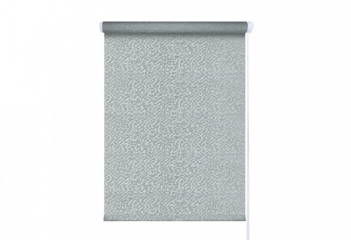 Мини Ролета Мозаика 52*175 см  цвет Темно-Серый