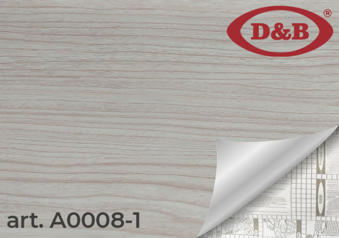 Самоклеящая пленка D&B  А0008-1  0,67*8м  Дерево кремовое
