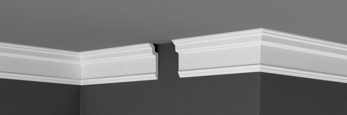 П13 30/80 Плинтус Де-Багет потолочный 2м (70)