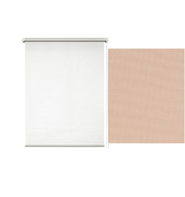 Мини Ролета Лестер 72,5*175 см  цвет Пудра