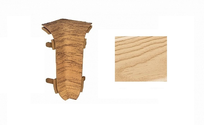 148 Угол внутренний Rico Leo Дуб петровский (2шт) 25уп