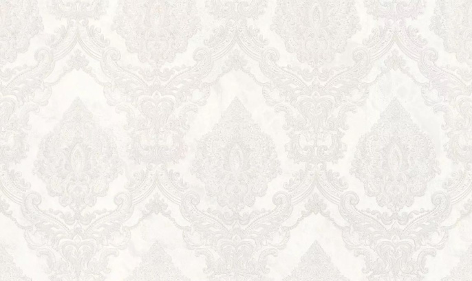 70512-11 Обои Аспект 1,06х10м (6) белые, вензель, компаньон 70513-11