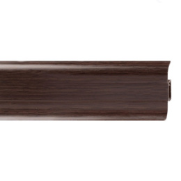 163 Плинтус ПВХ Rico Leo Грецкий Орех (40) 
