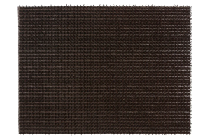 75-198 Коврик-щетинка 45*60 см Темно-коричневый