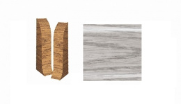 195 Заглушка Rico Leo Сосна серебристая (2шт) 25уп