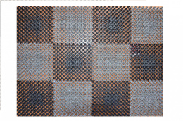 71-003 Коврик травка  42*56 см черно-серый