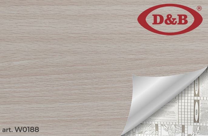 Самоклеящая пленка D&B 0188W 0,45*8м Дерево светлое