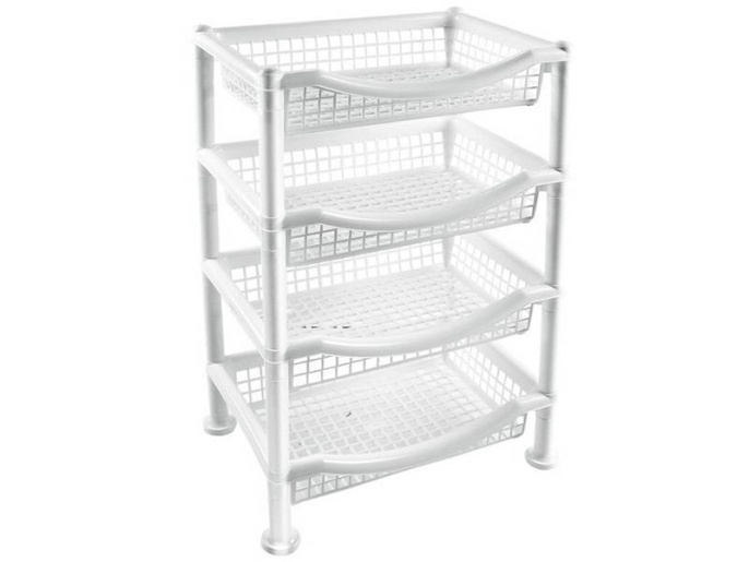 Полка для овощей Хозяюшка белый 