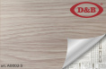 Самоклеящая пленка D&B А0002-3 0,45*8м Дерево кремовое