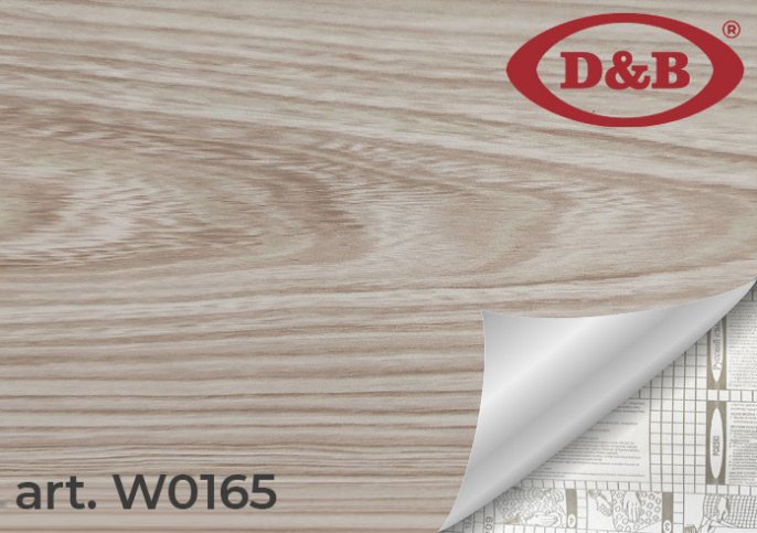 Самоклеящая пленка D&B 0165W  0,90*8м Дерево светлое