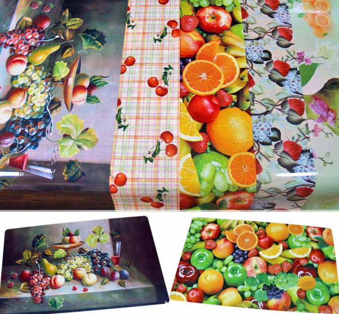 Скатерть термостойкая 60*100 см  2-х сторонняя