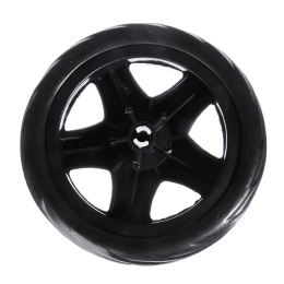 Колесо для тележек 15 см, пластик, ЭВА,  467-022